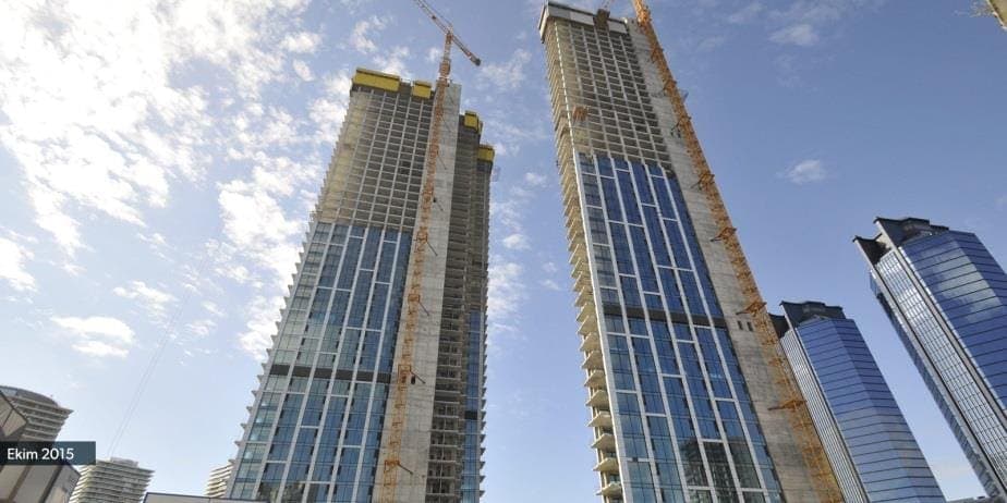 Çiftçiler Towers — Zincirlikuyu — şantiye görüntüsü