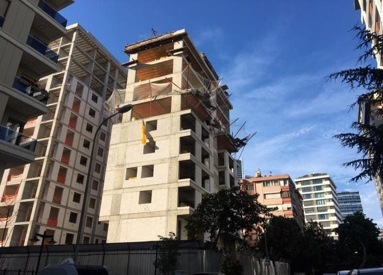 Akat Apartmanı — Çiftehavuzlar — şantiye görüntüsü