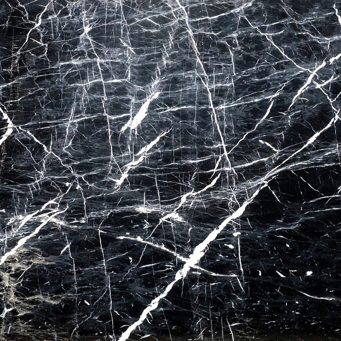Nero Marquina yüzeyi yakın plan